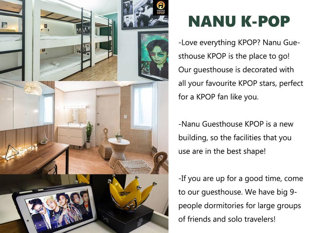 Hongdae Nanu Guesthouse Kpop Séoul Extérieur photo